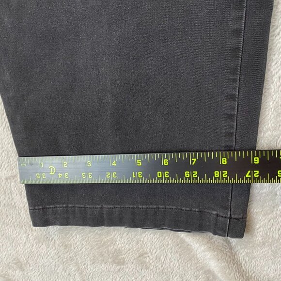 Dockers Men's Pants Size 36x31 Chino Flat Front Classic Casual Charcoal Gray - Picture 4 of 13